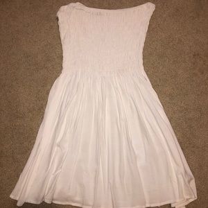 Super simple white dress!